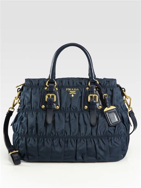 prada tessuto mini handbag|Prada tessuto gaufre nylon bag.